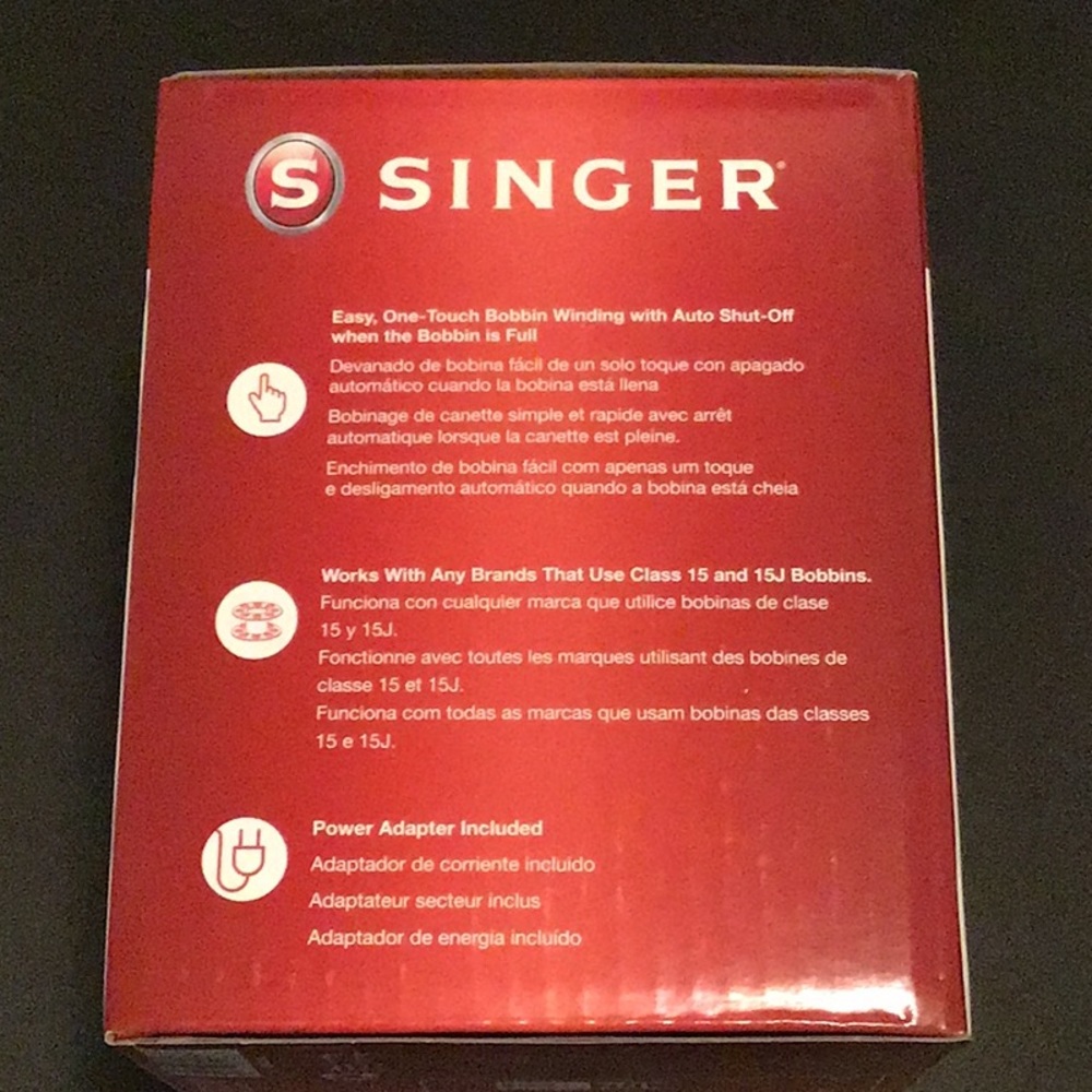Singer Universal Bobbin Winder New In Box Sewing - Picture 2 of 10